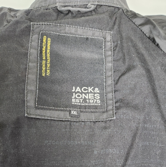 Jack & Jones Mens Bomber Utility Jacket - Picture 15 of 16